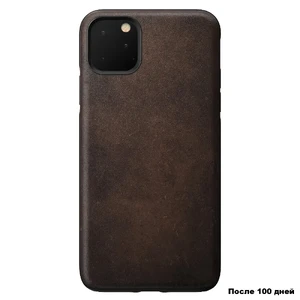 Шкіряний чохол Nomad Rugged Case Rustic Brown для iPhone 11 Pro Max - Фото 2