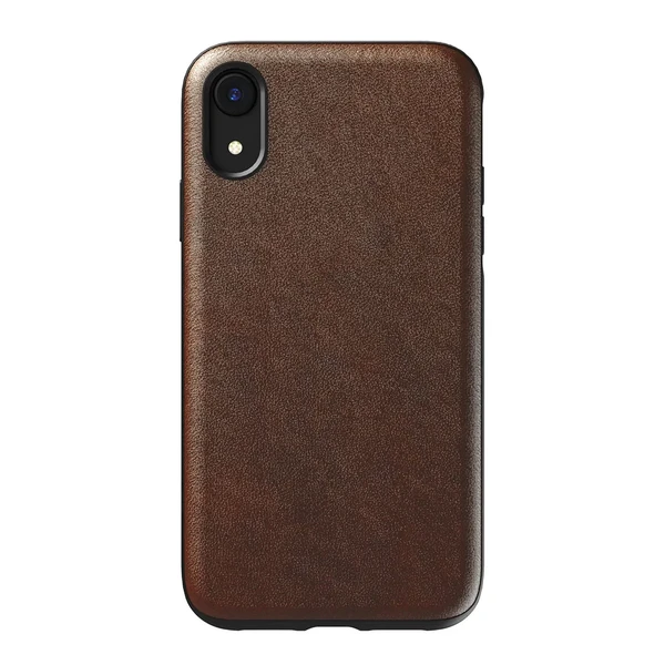 Кожаный чехол Nomad Rugged Case Rustic Brown для iPhone XR