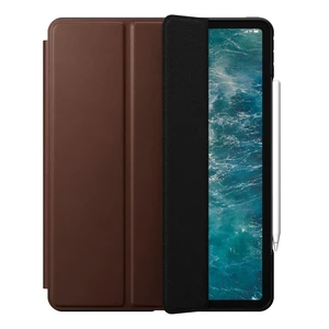 Коричневий шкіряний чохол-книжка Nomad Rugged Folio для iPad Pro 12.9" (2020)