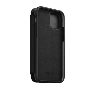 Черный кожаный чехол-книжка Nomad Rugged Folio Horween Leather Black для iPhone 12 Pro Max - Фото 8