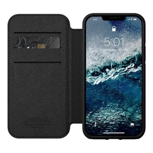 Кожаный чехол-книжка Nomad Rugged Folio Horween Leather Rustic Brown для iPhone 12 | 12 Pro - Фото 4