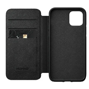 Кожаный чехол-книжка Nomad Rugged Folio Black для iPhone 11 Pro - Фото 5