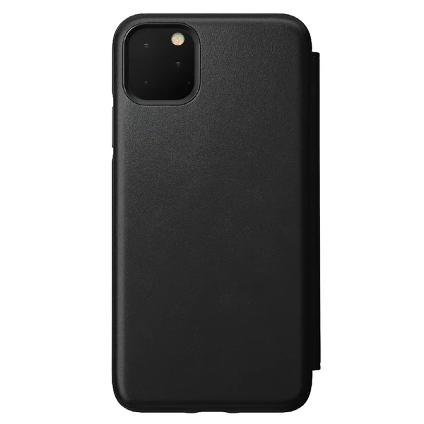 Кожаный чехол-книжка Nomad Rugged Folio Black для iPhone 11 Pro Max