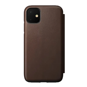 Шкіряний чохол-книжка Nomad Rugged Folio Rustic Brown для iPhone 11 856504015893 - Фото 1
