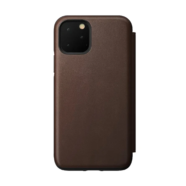 Шкіряний чохол-книжка Nomad Rugged Folio Rustic Brown для iPhone 11 Pro