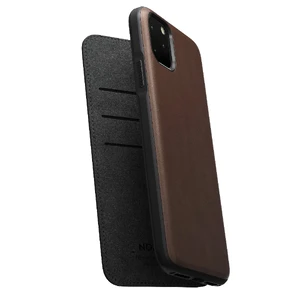 Кожаный чехол-книжка Nomad Rugged Folio Rustic Brown для iPhone 11 Pro Max - Фото 6
