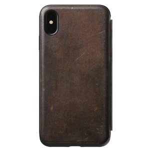 Шкіряний чохол-книжка Nomad Rugged Folio Rustic Brown для iPhone XS Max - Фото 2