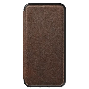 Шкіряний чохол-книжка Nomad Rugged Folio Rustic Brown для iPhone XS Max - Фото 3