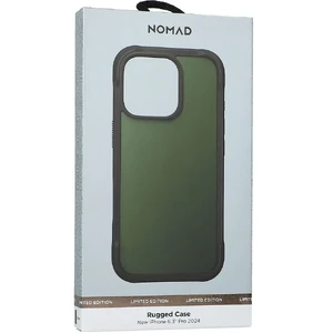 Темно-зеленый чехол Nomad Rugged MagSafe для iPhone 16 Pro - Фото 6