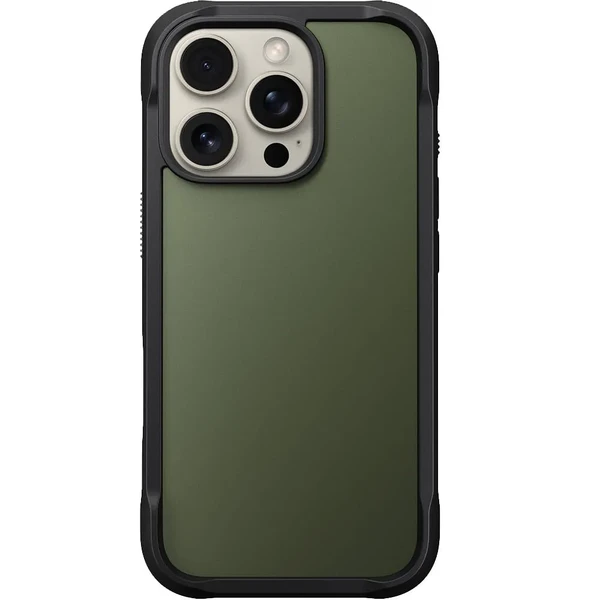 Темно-зеленый чехол Nomad Rugged MagSafe для iPhone 16 Pro в Запорожье