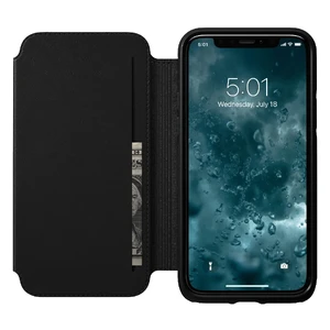 Кожаный чехол-книжка Nomad Rugged Tri-Folio Black для iPhone 11 Pro - Фото 3