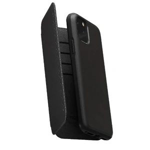 Кожаный чехол-книжка Nomad Rugged Tri-Folio Black для iPhone 11 Pro Max - Фото 6