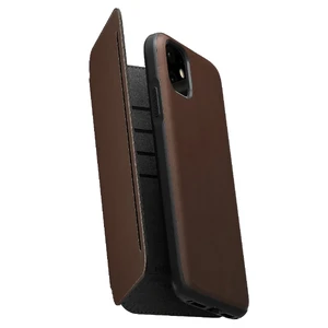 Шкіряний чохол-книжка Nomad Rugged Tri-Folio Rustic Brown для iPhone 11 - Фото 6