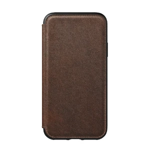 Кожаный чехол-книжка Nomad Rugged Tri-Folio для iPhone X | XS - Фото 5