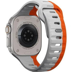 Спортивный ремешок Nomad Sport Strap Gray/Orange для Apple Watch Ultra 49mm | 45mm | 44mm | 42mm - Фото 2