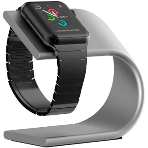 Алюминиевая док-станция Nomad Stand для Apple Watch Silver - Фото 3