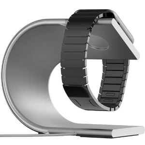 Алюминиевая док-станция Nomad Stand для Apple Watch Silver - Фото 4
