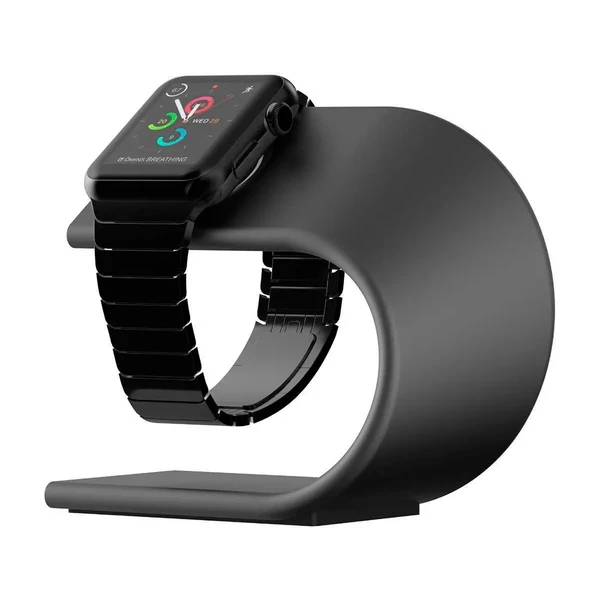 Алюмінієва док-станція Nomad Stand для Apple Watch Space Gray