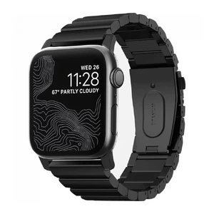 Ремінець Nomad Titanium Band Black для Apple Watch Ultra 49mm | 45mm | 44mm | 42mm