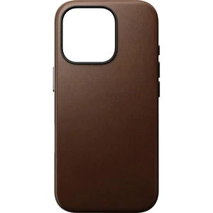 Бронзовый кожаный чехол Nomad Traditional Leather MagSafe для iPhone 16 Pro