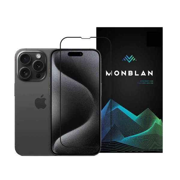 Захисне скло Monblan Full Cover Glass для iPhone 16 Pro