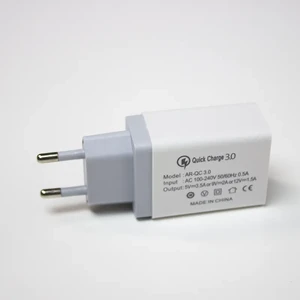 Зарядний пристрій iLoungeMax Olaf Qualcomm Quick Charge 3.0 White - Фото 3