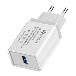 Зарядний пристрій iLoungeMax Olaf Qualcomm Quick Charge 3.0 White  - Фото 1