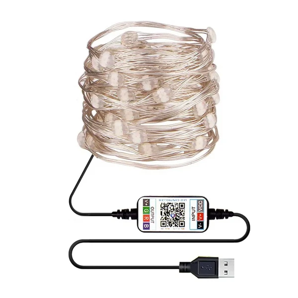 Розумна світлодіодна гірлянда iLoungeMax 100 LED Multicolored 10m