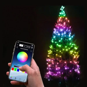 Умная светодиодная гирлянда iLoungeMax 100 LED Multicolored 10m - Фото 2