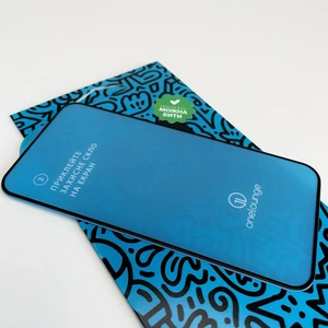 Защитное стекло oneLounge 1Edge Full 3D DustProof для iPhone 14 Plus | 13 Pro Max - Фото 6