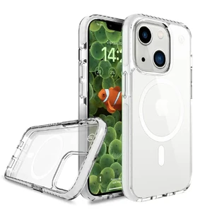 Прозорий чохол oneLounge 1Mag Bumper MagSafe для iPhone 14 | 13 - Фото 4