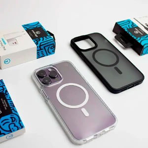 Прозорий чохол oneLounge 1Mag Bumper MagSafe для iPhone 14 Pro - Фото 7