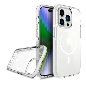Прозрачный чехол oneLounge 1Mag Bumper MagSafe для iPhone 16 Pro - Фото 2