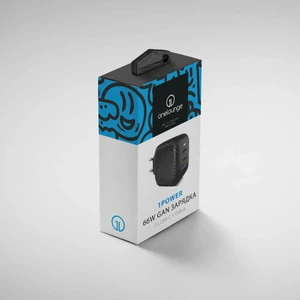 Швидка GaN зарядка oneLounge 1Power 66W 2xUSB-C + USB-A для iPhone | iPad | MacBook | ноутбука - Фото 8