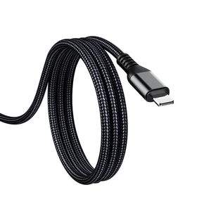 Плетеный кабель oneLounge 1Power Lightning to USB (0.3 m) - Фото 2