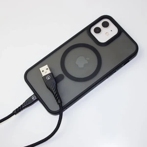 Плетеный кабель oneLounge 1Power Lightning to USB (0.3 m) - Фото 3