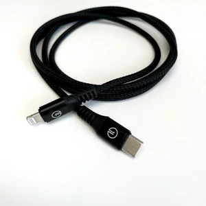 Плетений кабель USB-C to Lightning для iPhone / iPad / iPod | oneLounge 1Power (1.2 m) - Фото 10