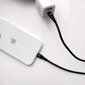 Плетений кабель USB-C to Lightning для iPhone / iPad / iPod | oneLounge 1Power (1.2 m) - Фото 5