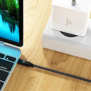 Плетеный кабель oneLounge 1Power USB-C to USB-C 100W (2 m) для MacBook | iPad | ноутбук - Фото 3