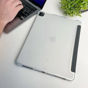 Чехол-книжка oneLounge 1Silicol Black | Clear для iPad Pro 12.9" (2022 | 2021 | 2020) - Фото 12