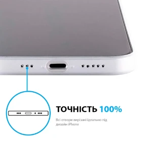 Супертонкий чехол oneLounge 1Thin 0.35mm Black для iPhone 14 Pro - Фото 5