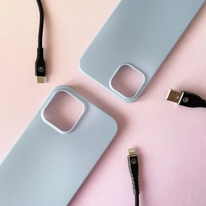 Супертонкий чехол oneLounge 1Thin 0.35mm Sierra Blue для iPhone 13 Pro - Фото 7