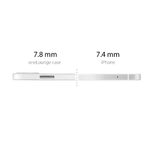 Супертонкий чехол oneLounge 1Thin 0.35mm Sierra Blue для iPhone 13 - Фото 4