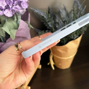 Супертонкий чехол oneLounge 1Thin 0.35mm Sierra Blue для iPhone 13 Pro Max - Фото 8