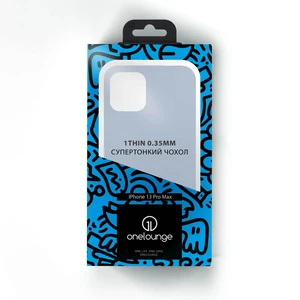 Супертонкий чехол oneLounge 1Thin 0.35mm Sierra Blue для iPhone 13 Pro Max - Фото 10