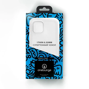 Супертонкий чехол oneLounge 1Thin 0.35mm White для iPhone 12 mini - Фото 10