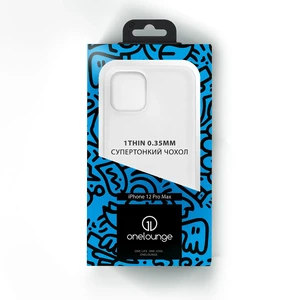 Супертонкий чохол oneLounge 1Thin 0.35mm White для iPhone 12 Pro Max - Фото 10