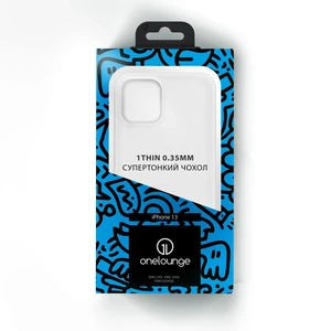 Супертонкий чохол oneLounge 1Thin 0.35mm White для iPhone 13 - Фото 14