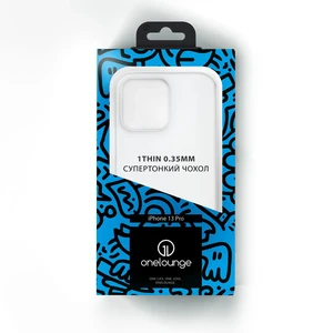 Супертонкий чохол oneLounge 1Thin 0.35mm White для iPhone 13 Pro - Фото 14