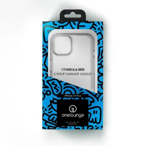 Прозрачный супертонкий чехол oneLounge 1Thin 0.6mm Clear для iPhone 14 Plus - Фото 8